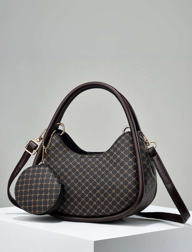 Bolso Hobo Café Oscuro Ref. 1440