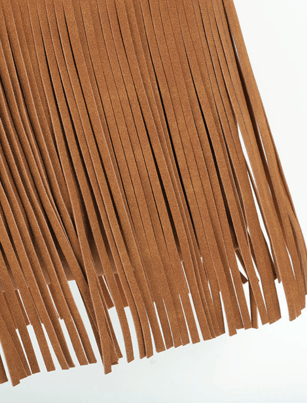 Tote Bag Fringe Dream Marrón Ref. 003MS