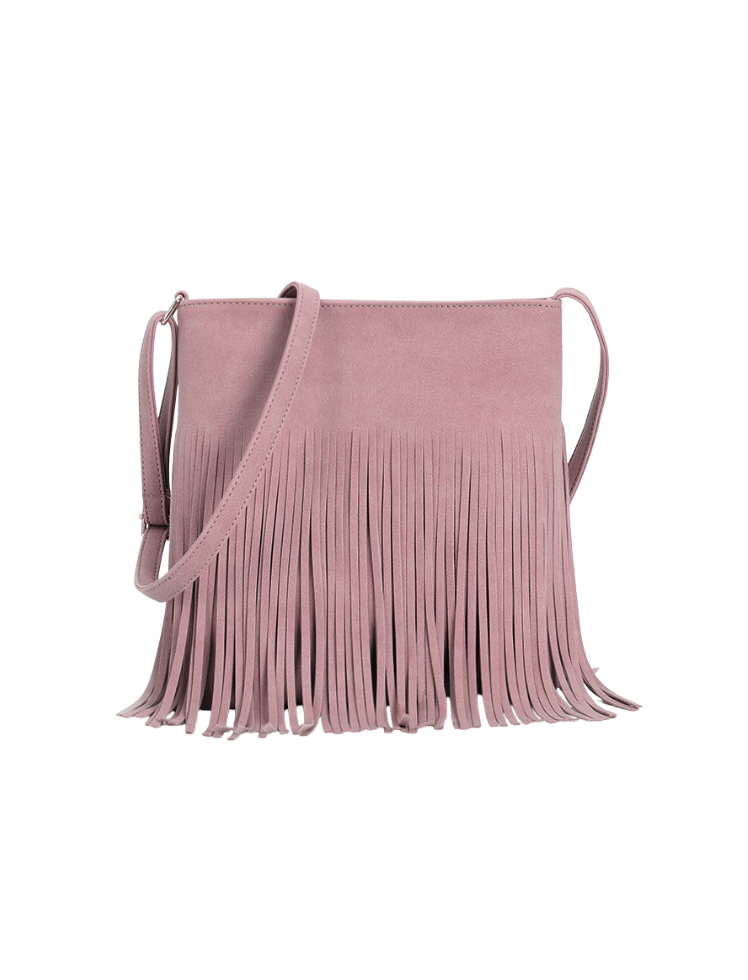 Tote Bag Fringe Dream Rosado Ref. 003MS