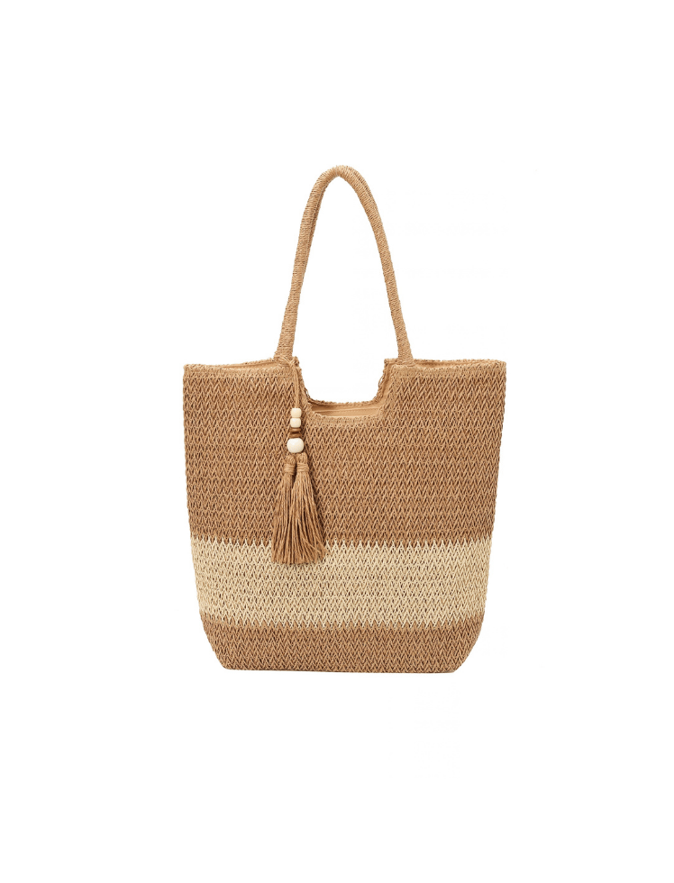 Tote Bag Sunset Stripe Khaki Ref. 1003