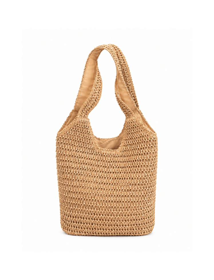 Bolso Straw Hobo Khaki Ref. 1013