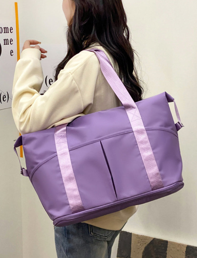 Bolso Deportivo Viajero Morado Ref. 1068