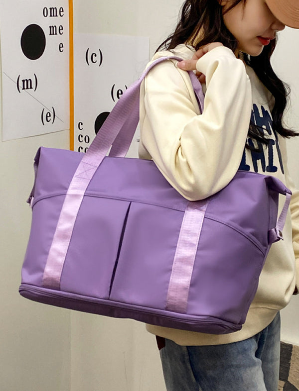 Bolso Deportivo Viajero Morado Ref. 1068