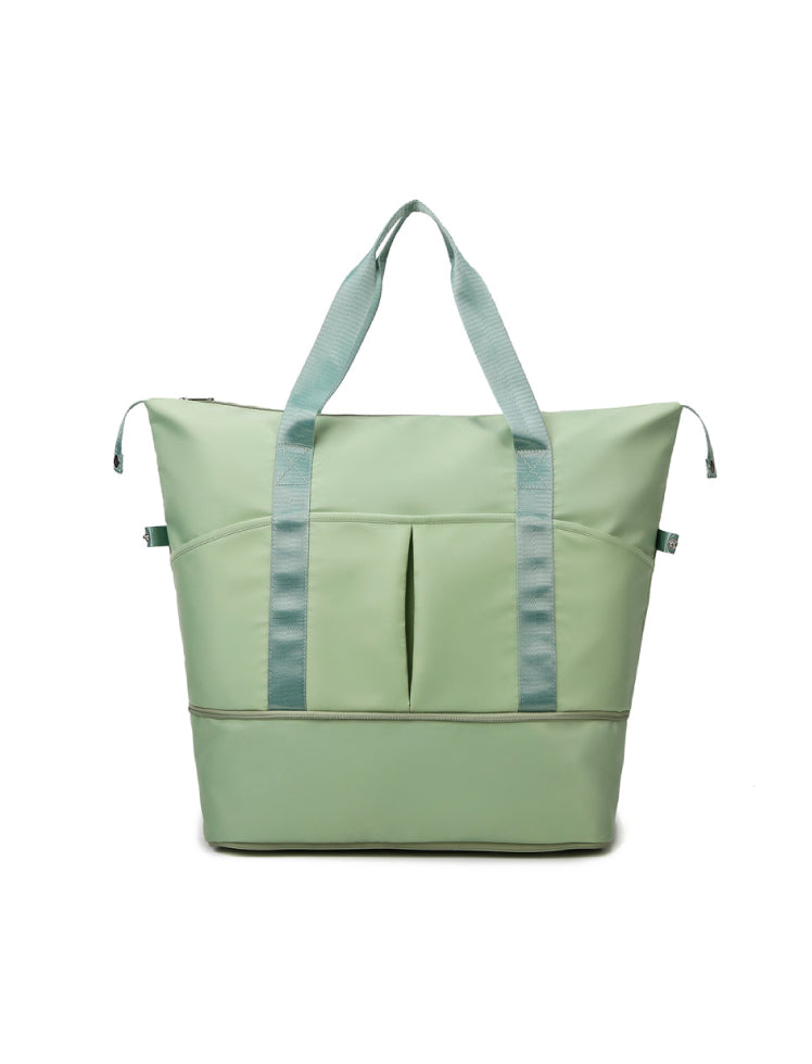 Bolso Deportivo Viajero Verde Claro Ref. 1068