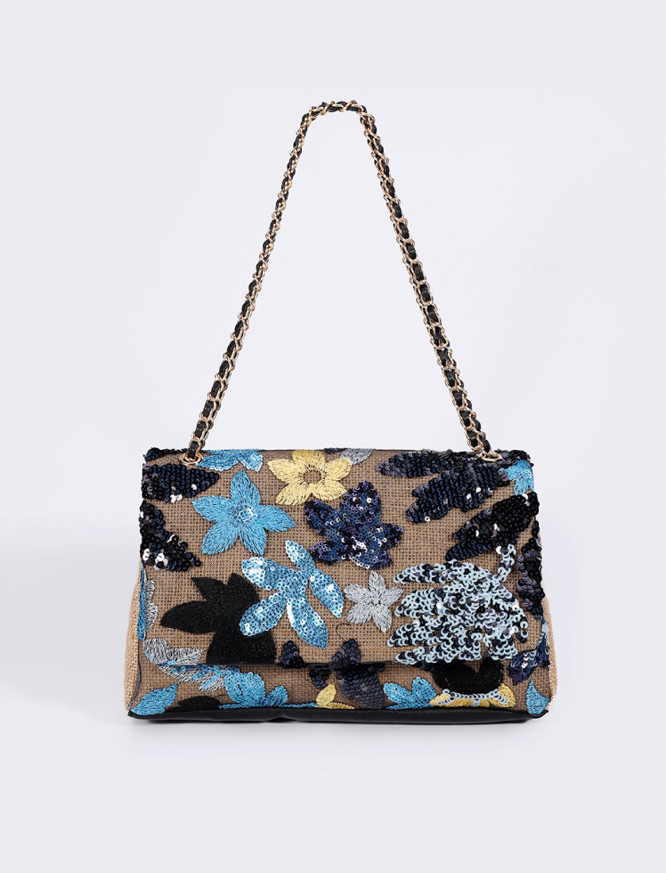 Bolso Flores-3 Multicolor Ref. 1088