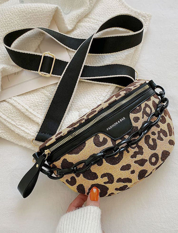 Riñonera Savage Print Negra Ref. R132