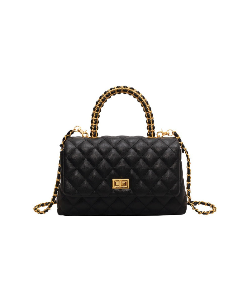 Bolso Acolchado Negro Ref. 1134