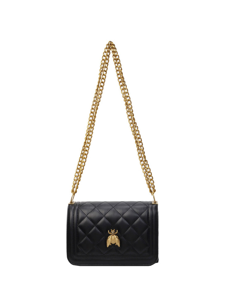 Bolso Acolchado Negro Ref. 1141