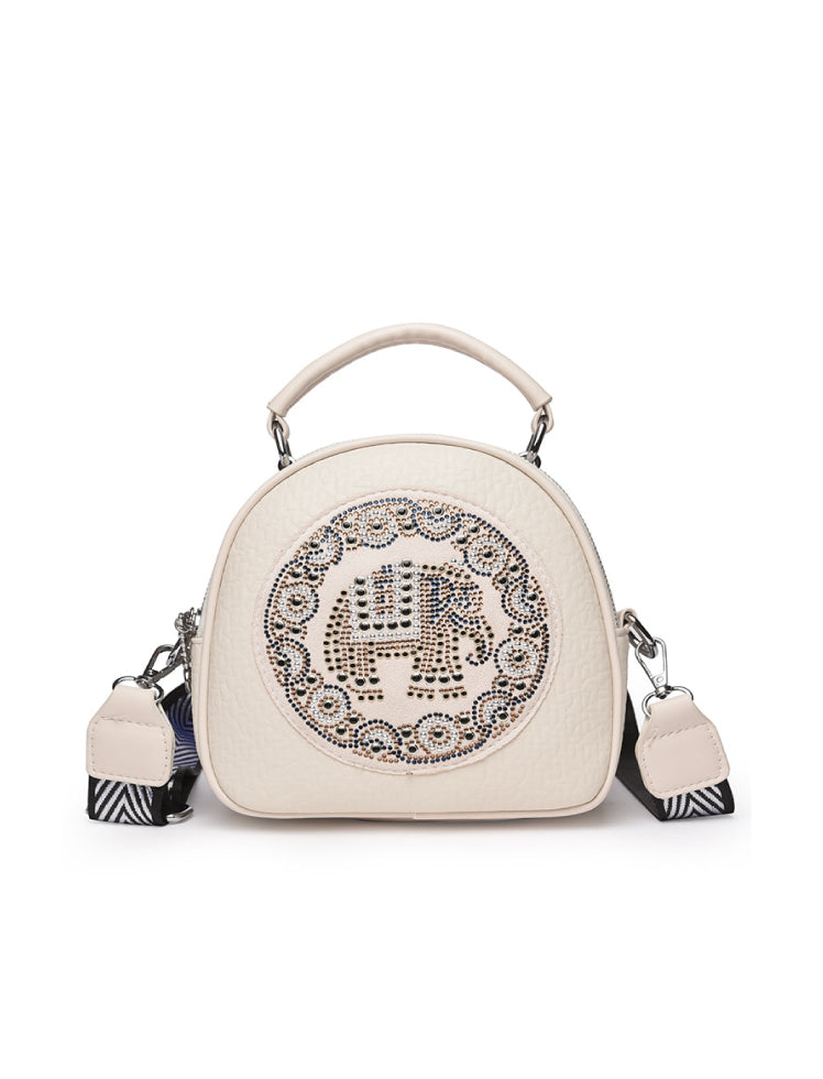 Bolso Crossbody Crema Ref. 1143