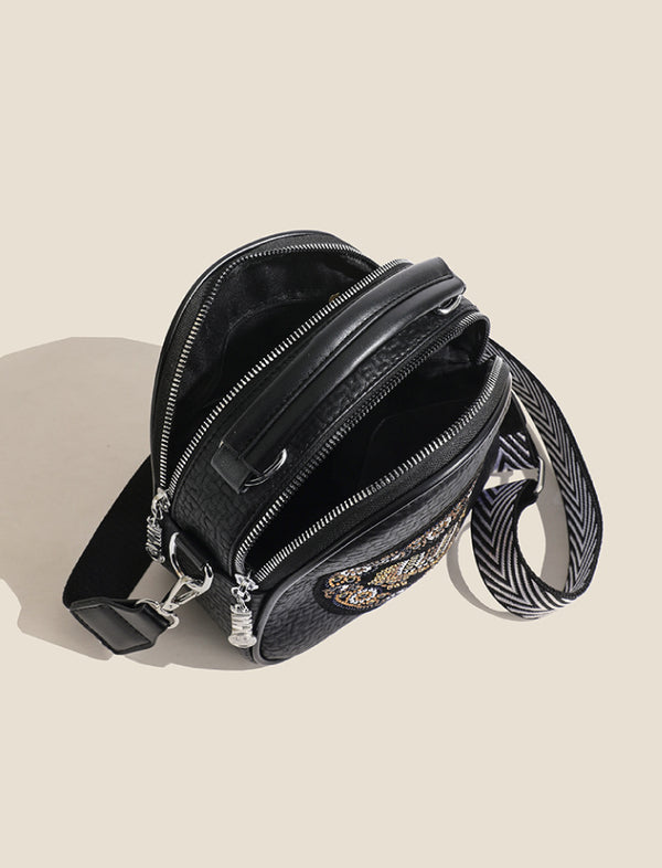 Bolso Crossbody Negro Ref. 1143