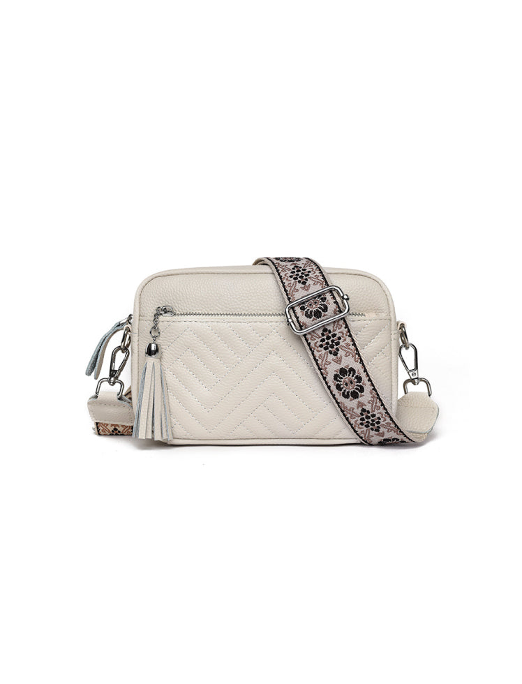 Bolso Bandolera Crema Ref. 1155