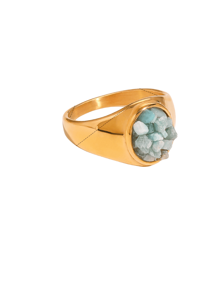 Anillo Artisan Gem Ring Turquesa Ref. J121