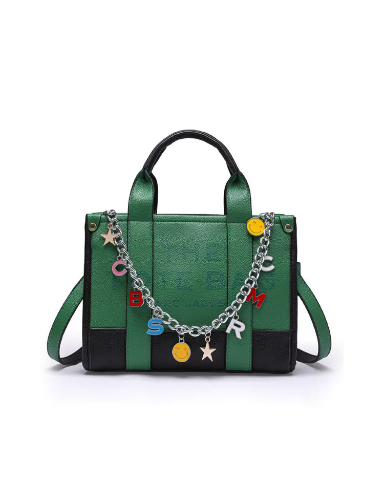 Bolso Tote Dijes Verde Ref. 1260