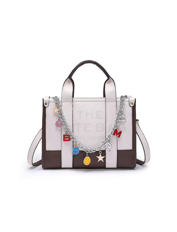 Bolso Tote Dijes Blanco Ref. 1260