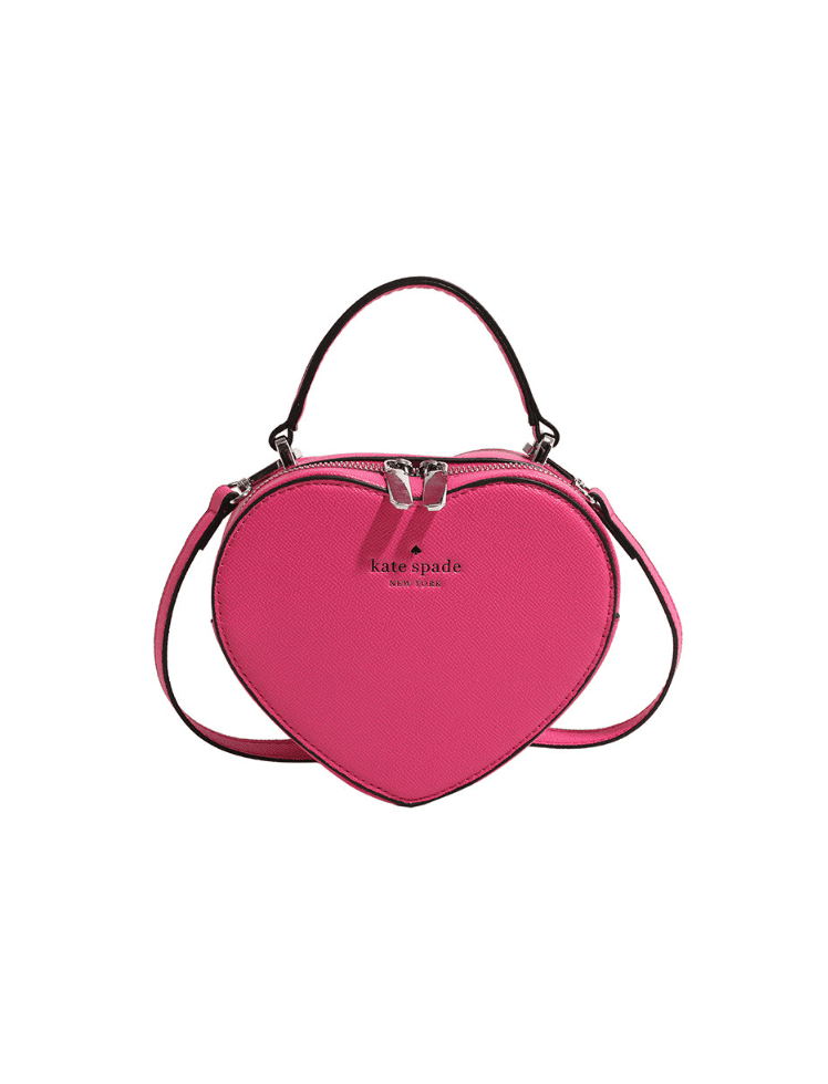 Bolso Corazón Liso Fucsia Ref. 1264