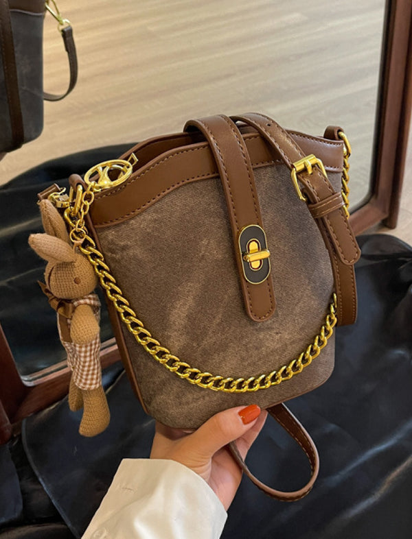Bolso Bandolera Café Ref. 1290