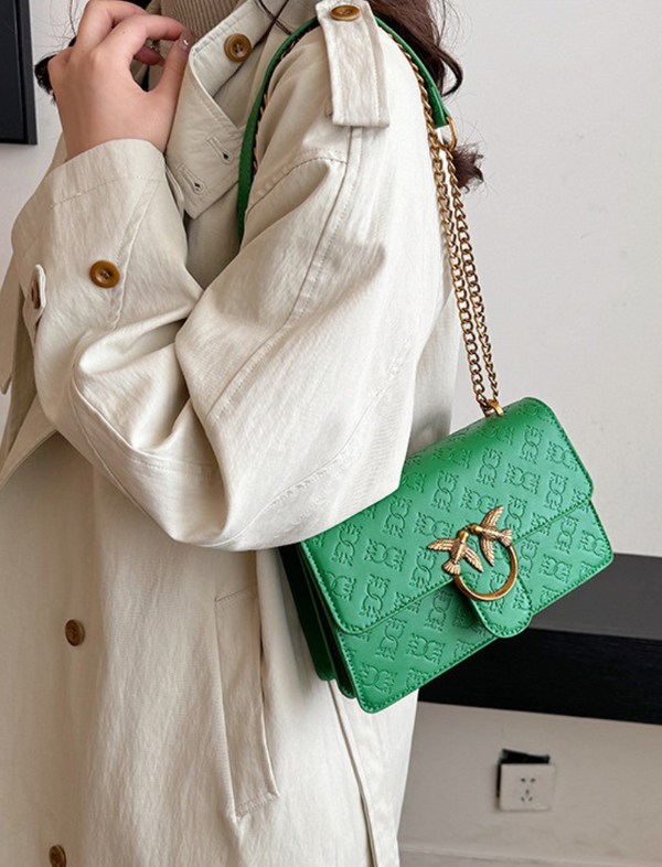 Bolso Aves Verde Ref. 1293
