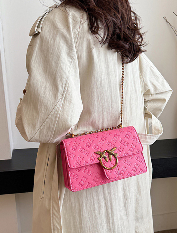 Bolso Aves Rosado Ref. 1293