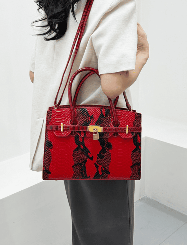 Bolso Estructurado Rojo Ref. 1302