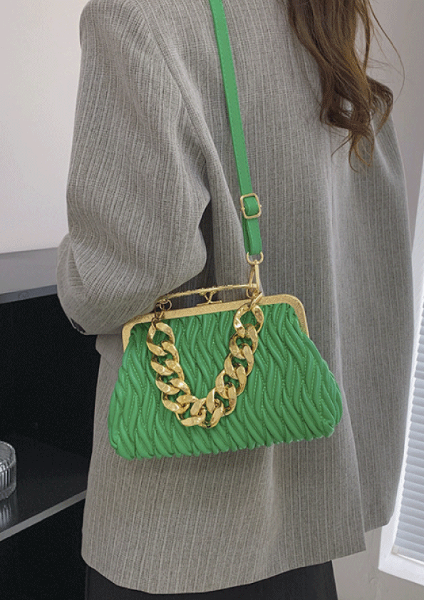 Bolso Clásico Verde Ref. 1318