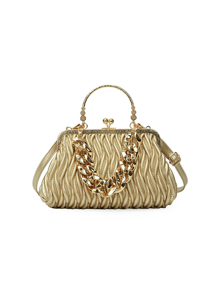 Bolso Clásico Dorado Ref. 1318