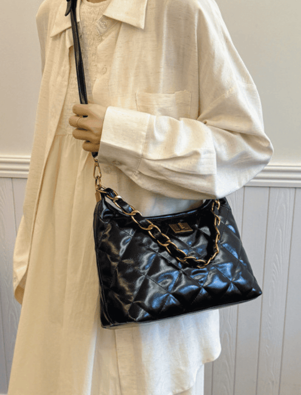 Bolso Glamour Chic Negro Ref. 1319