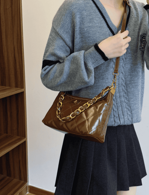 Bolso Glamour Chic Café Ref. 1319