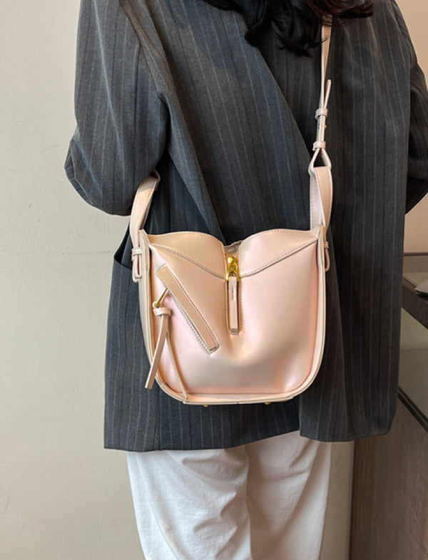 Bolso Convertible Moderno Rosado Claro Ref. 1326