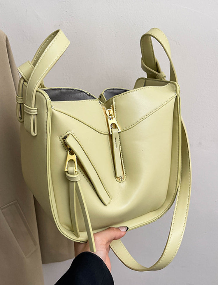 Bolso Convertible Moderno Amarillo Claro Ref. 1326
