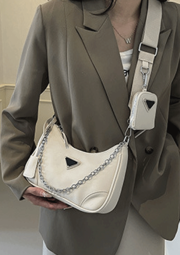 Bolso Bandolera Blanco Ref. 1332