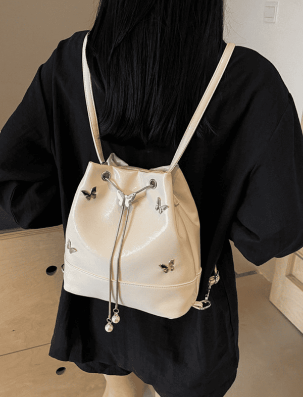 Bolso Bucket Blanco Ref. 1346