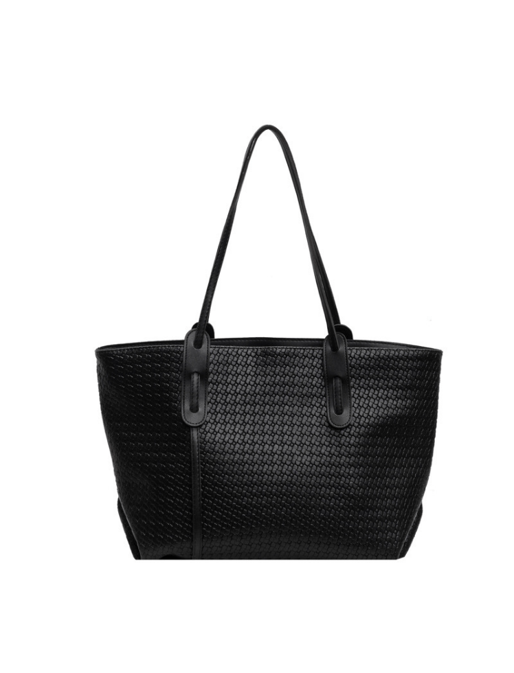 Bolso Matriz Cesteada Negro Ref. 1361