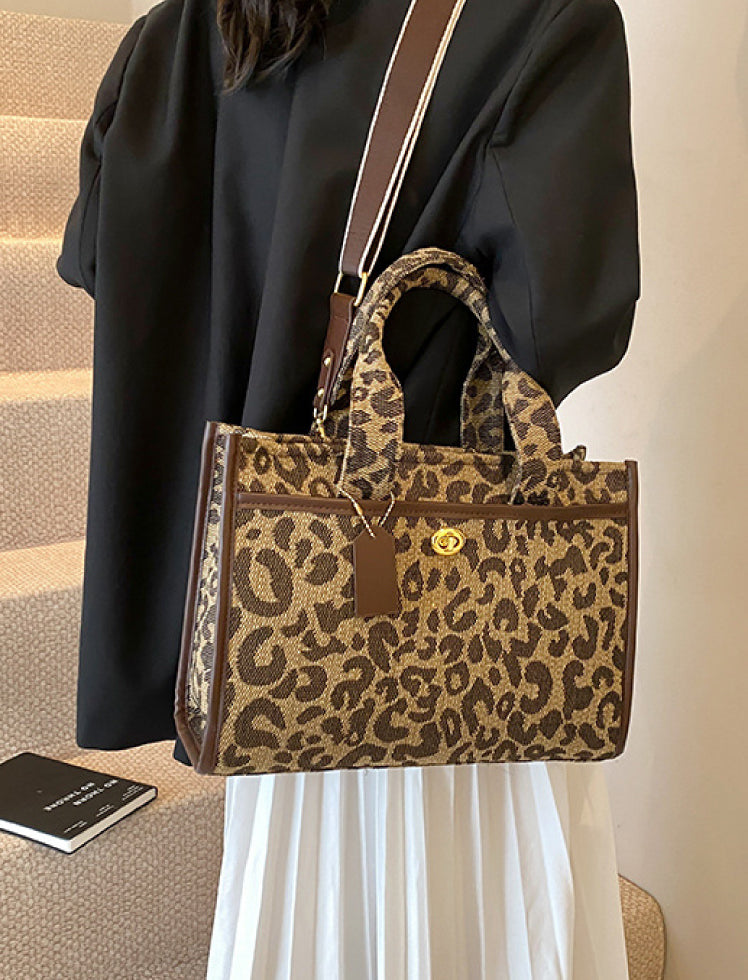 Bolso Shopper Print Café Ref. 1376