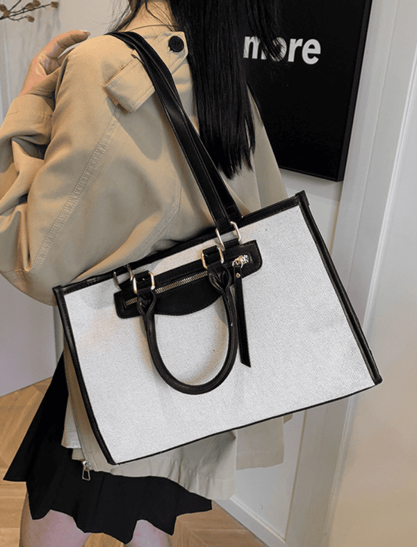 Bolso Savanna Tote Negro Ref. 1377