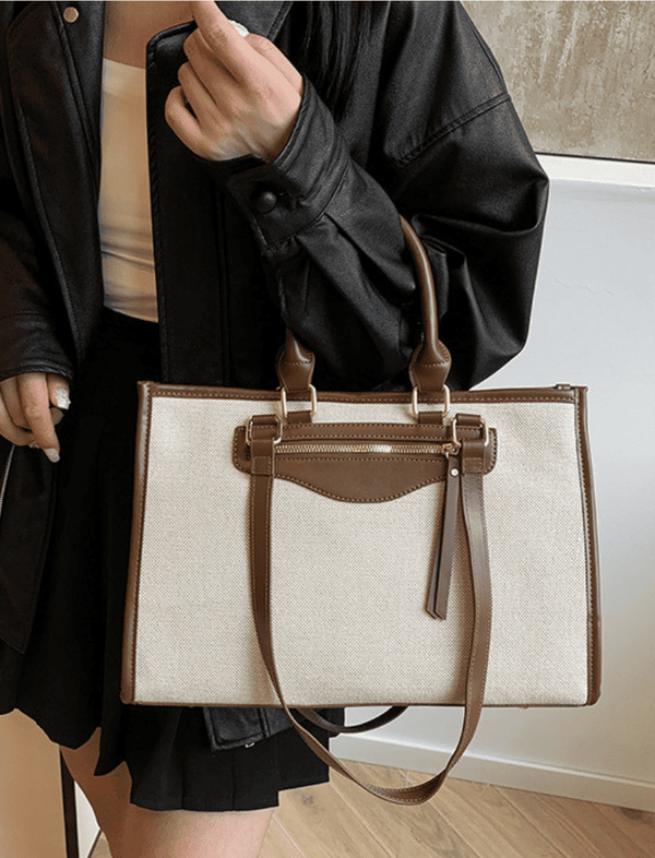 Bolso Savanna Tote Café Oscuro Ref. 1377