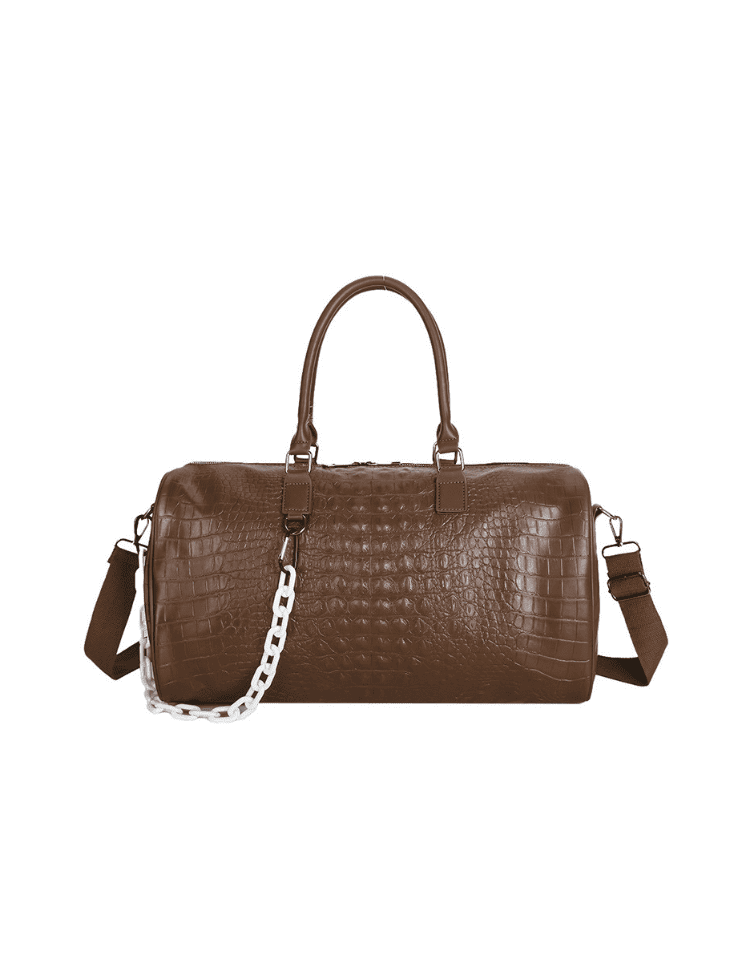 Bolso Croco Travel Café Ref. 1392