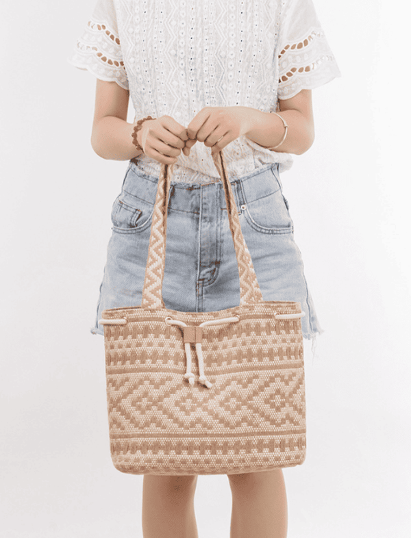 Bolso De Playa Khaki Ref. 1409