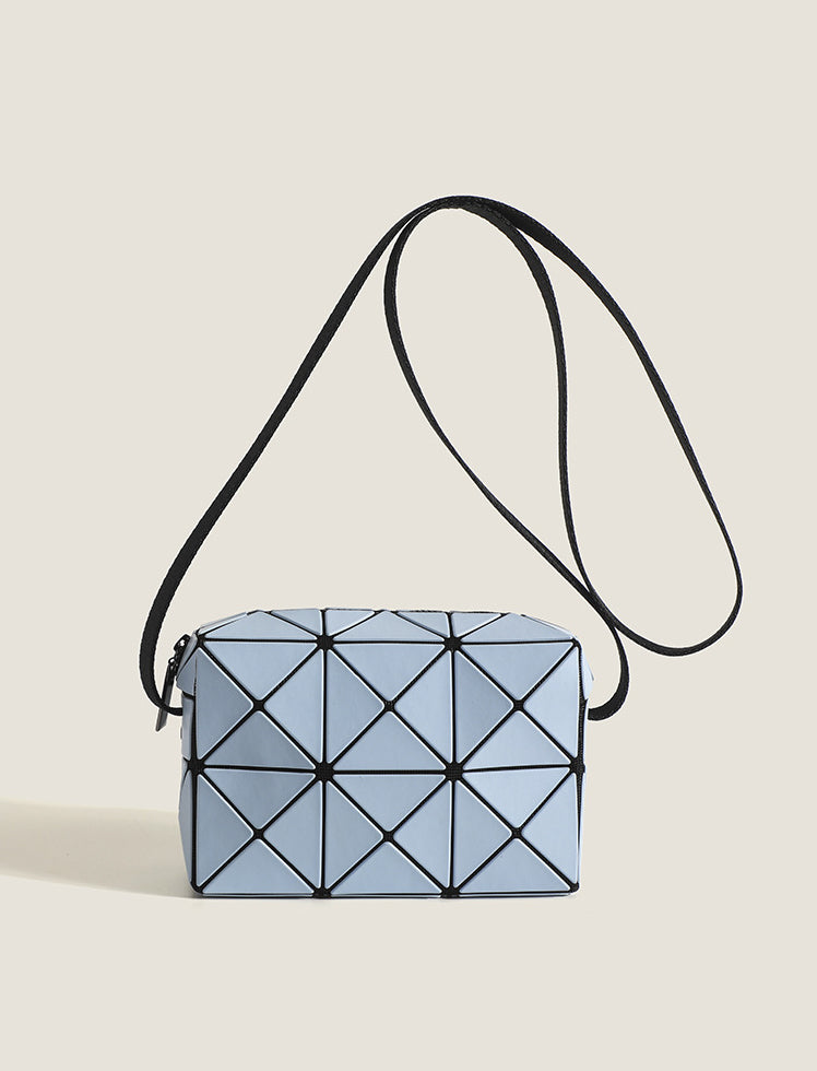 Bolso Geométrico Azul Claro Ref. 1438