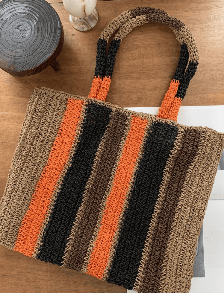 Bolso Tejido Naranjado Ref. 1446