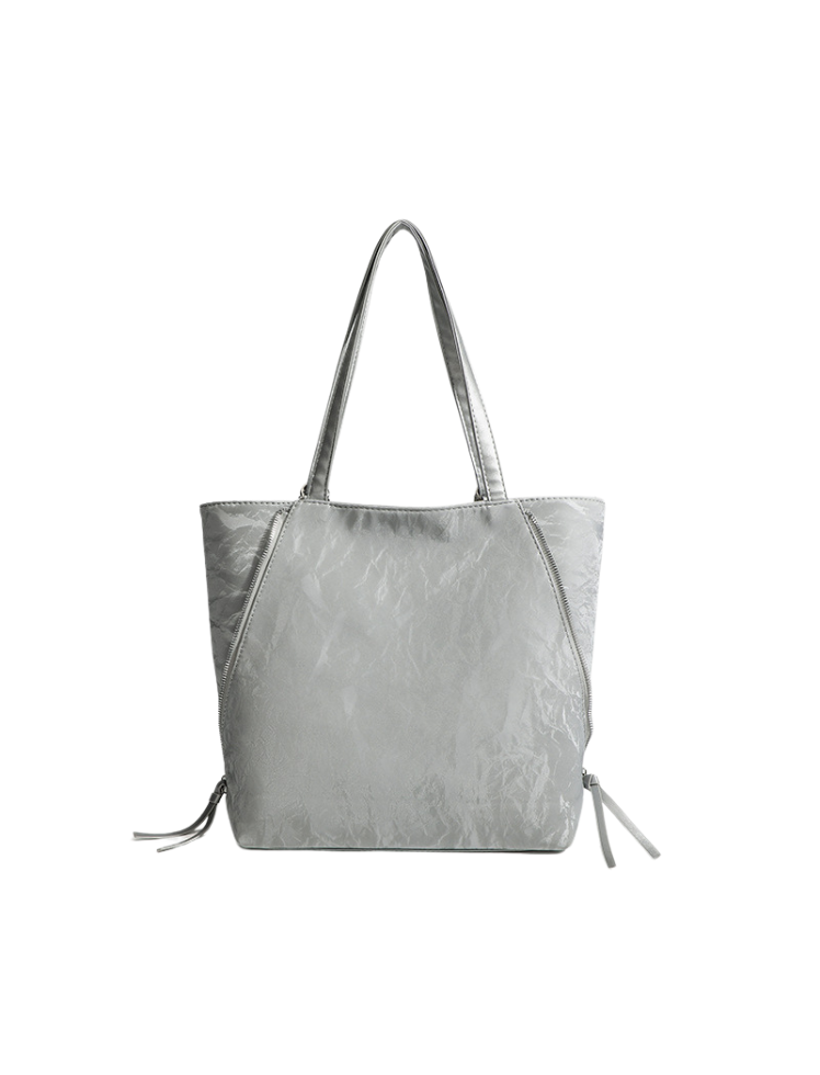 Bolso Tipo Tote Gris Ref. 1448