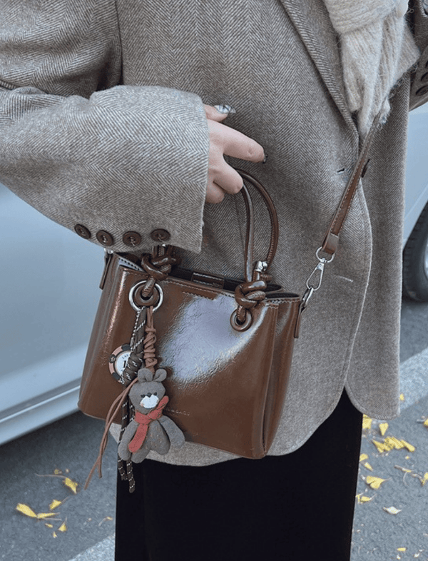 Bolso Tote Knot Charm Café Ref. 1481