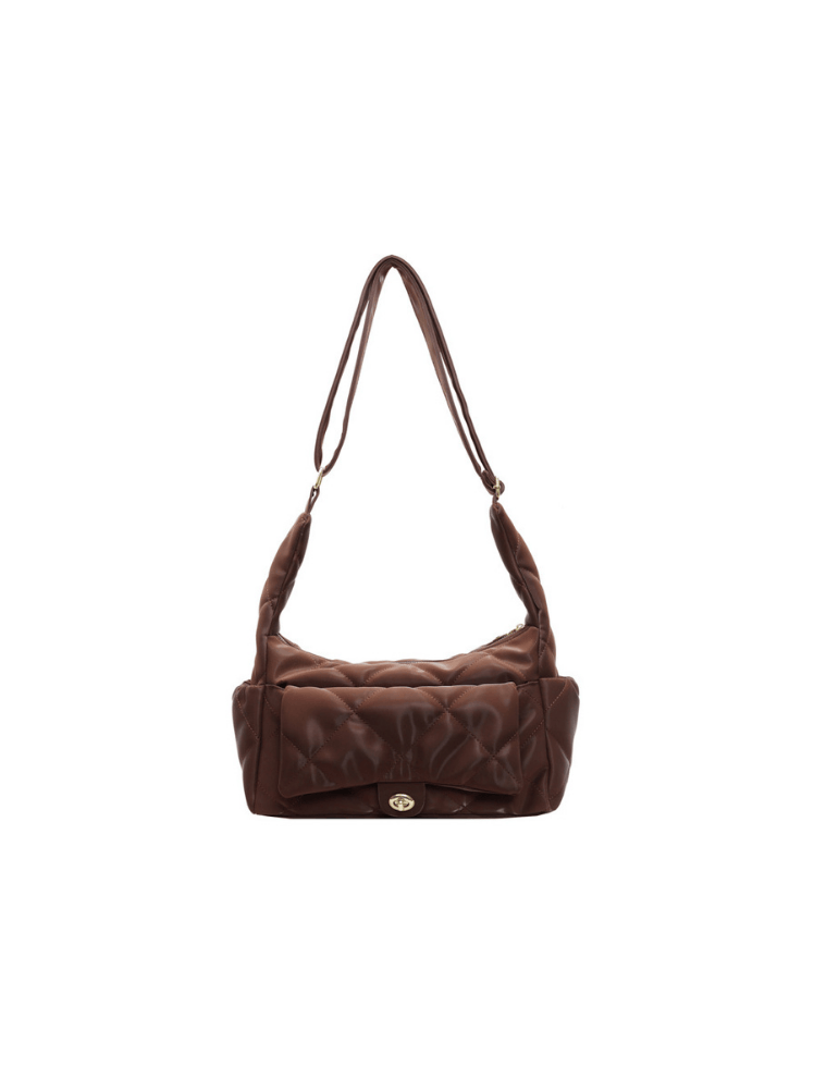 Bolso Soft Luxe Café Ref. 1504
