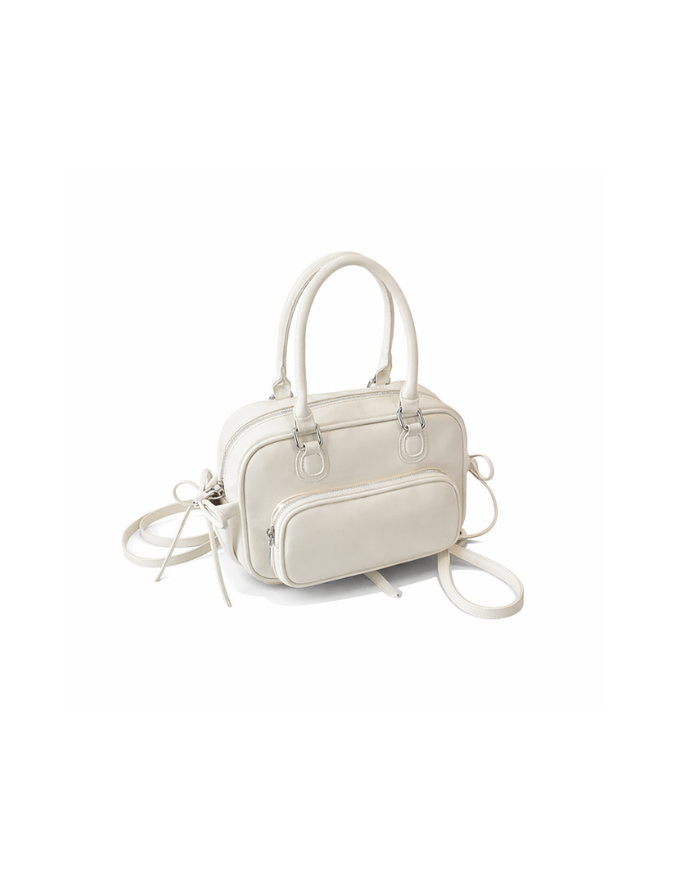 Bolso Urban Multi Pocket Satchel Blanco Ref. 1535