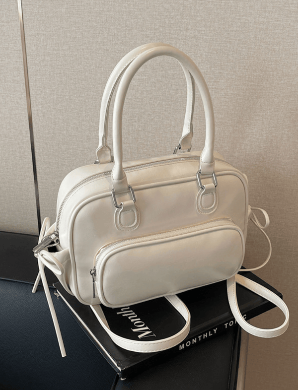 Bolso Urban Multi Pocket Satchel Blanco Ref. 1535