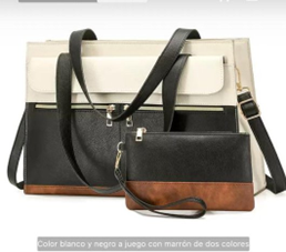 Bolso Black/White Ref. 0434#