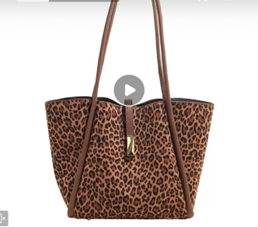 Bolso Gray Leopard Ref. CJ-25590028