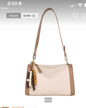 Bolso Beige Ref. 17807#