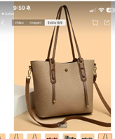 Bolso Khaki Ref. 7801#