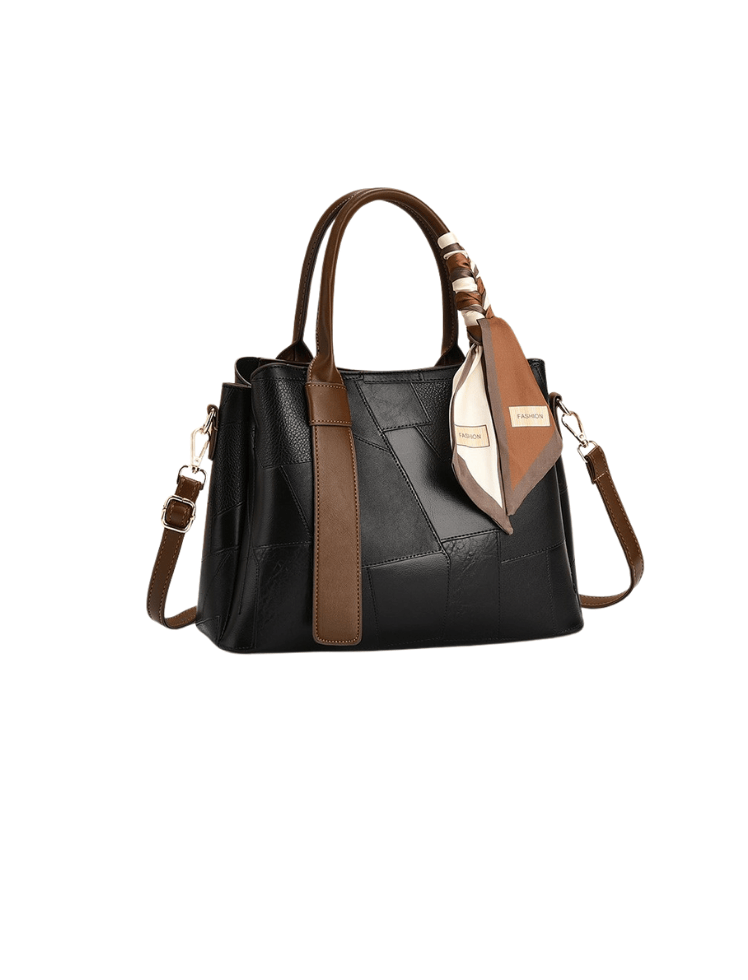 Bolso Elegance Patch Negro Ref. 1560