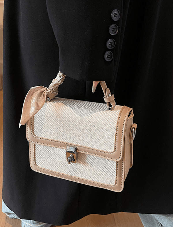 Bolso Classy Ribbon Beige Ref. 1621